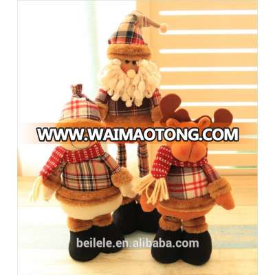 New arrival fabric Christmas doll old man children gift and Christmas Decorations