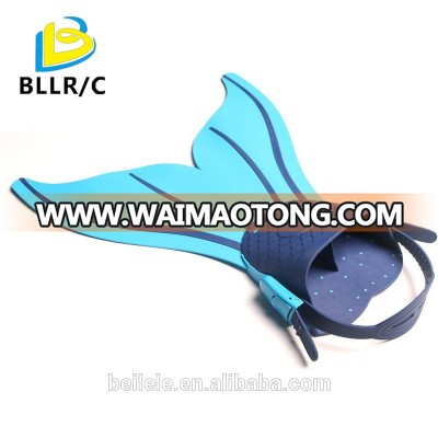 Swimming Fins Snorkeling Foot Flipper adjustable Mermaid Swim Fin for Girl Diving Swimming Equipment