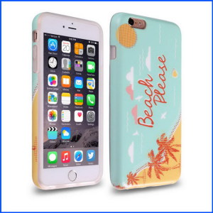 Custom iPhone Full-Coverage Iml Pattern Cover Mobile Cell Phone Case